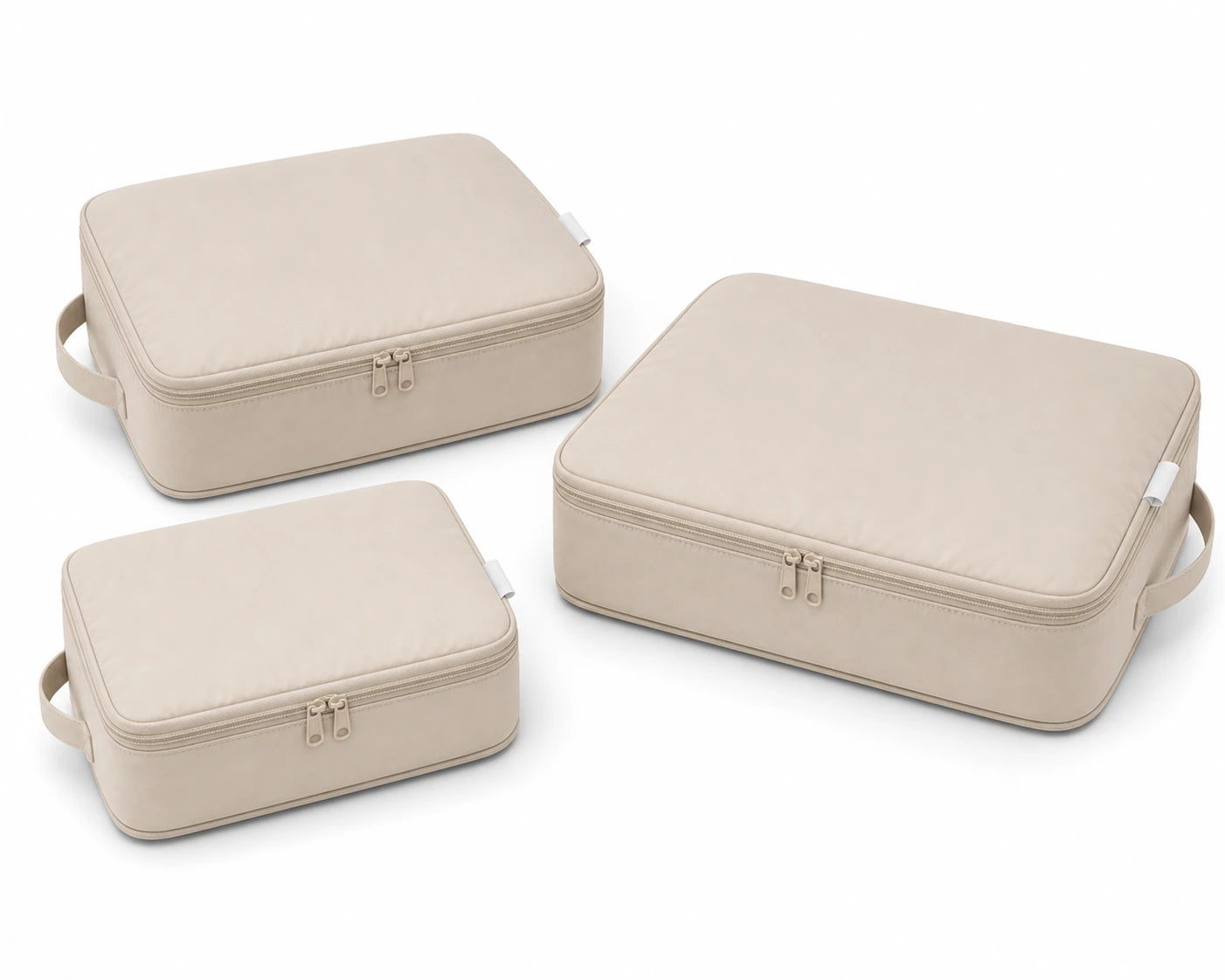 VOYO Beige 3-piece weekend set checkout image